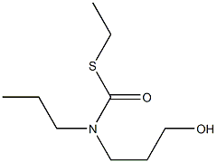 Carbamothioicacid,(3-hydroxypropyl)propyl-,S-ethylester Struktur