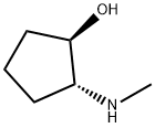 (1R,2R)-2-(methylamino)cyclopentan-1-ol Struktur