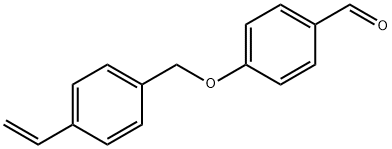 Benzaldehyde, 4-[(4-ethenylphenyl)methoxy]- Struktur