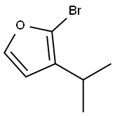 2-Bromo-3-(iso-propyl)furan Struktur