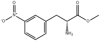 METHYL (2R)-2-AMINO-3-(3-NITROPHENYL)PROPANOATE Struktur