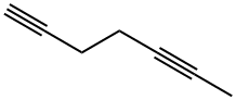 1,5-Heptadiyne. Struktur