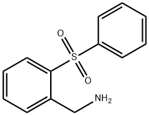 [2-(benzenesulfonyl)phenyl]methanamine Struktur