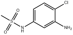 N-(3-amino-4-chlorophenyl)methanesulfonamide Struktur