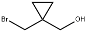 1-(bromomethyl)-1-(hydroxymethyl)cyclopropane Struktur