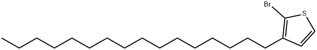 Thiophene, 2-bromo-3-hexadecyl- Struktur