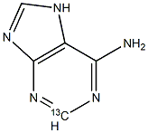 Adenine-13C Struktur