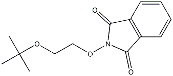 2-[2-(tert-butoxy)ethoxy]-2,3-dihydro-1H-isoindole-1,3-dione Struktur