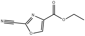 ethyl 2-cyano-1,3-oxazole-4-carboxylate Struktur