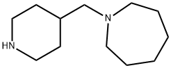 1-(piperidin-4-ylmethyl)azepane Struktur