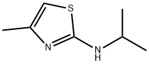 4-methyl-N-(propan-2-yl)-1,3-thiazol-2-amine Struktur