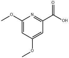 4,6-Dimethoxypicolinic acid Struktur