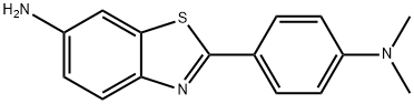 6-Amino-2-(4-dimethylaminophenyl)benzothiazole Struktur