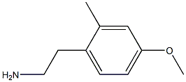 2-(4-methoxy-2-methylphenyl)ethanamine Struktur