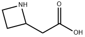 2-(azetidin-2-yl)acetic acid Struktur