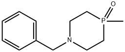 1,4-Azaphosphorine, hexahydro-4-methyl-1-(phenylmethyl)-, 4-oxide Struktur