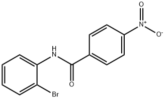 N-(2-bromophenyl)-4-nitrobenzamide Struktur