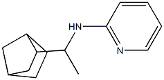 N-(1-{bicyclo[2.2.1]heptan-2-yl}ethyl)pyridin-2-amine Struktur