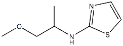 N-(1-methoxypropan-2-yl)-1,3-thiazol-2-amine Struktur