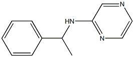 N-(1-phenylethyl)pyrazin-2-amine Struktur