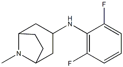 N-(2,6-difluorophenyl)-8-methyl-8-azabicyclo[3.2.1]octan-3-amine Struktur