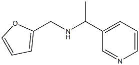 N-(2-furylmethyl)-N-(1-pyridin-3-ylethyl)amine Struktur