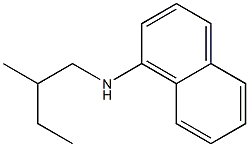 N-(2-methylbutyl)naphthalen-1-amine Struktur