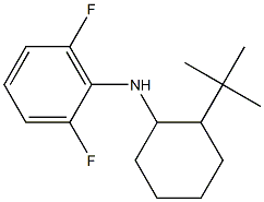 N-(2-tert-butylcyclohexyl)-2,6-difluoroaniline Struktur