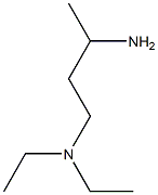 N-(3-aminobutyl)-N,N-diethylamine Struktur