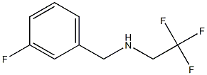 N-(3-fluorobenzyl)-N-(2,2,2-trifluoroethyl)amine Struktur