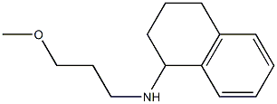 N-(3-methoxypropyl)-1,2,3,4-tetrahydronaphthalen-1-amine Struktur