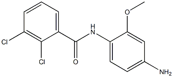 N-(4-amino-2-methoxyphenyl)-2,3-dichlorobenzamide Struktur