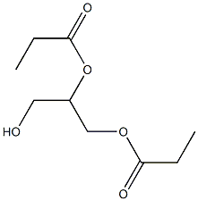 Glycerin dipropanate Struktur