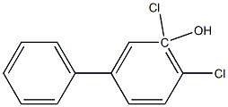 3-HYDROXY-3,4-DICHLOROBIPHENYL Struktur