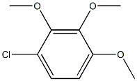 TRIMETHOXYMONOCHLOROBENZENE Struktur