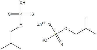 ZINC2-METHYLPROPYLPHOSPHORODITHIOATE Struktur