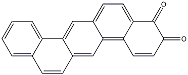 DIBENZ(A,H)ANTHRACENE-3,4-QUINONE Struktur