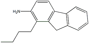 1-N-BUTYL-2-AMINOFLUORENE Struktur