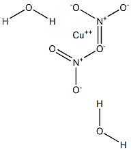 COPPERNITRATEDIHYDRATE Struktur