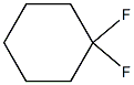 1,1-DIFLOUROCYCLOHEXANE Struktur