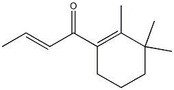 1-(TRIMETHYLCYCLOHEXENYL)-2-BUTEN-1-ONE Struktur