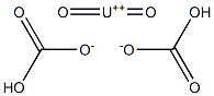 URANYLBICARBONATE Struktur