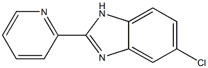 5-CHLORO-2-(2-PYRIDYL)BENZIMIDAZOLE Struktur