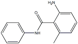 2-Amino-6-methyl-N-phenylbenzamide Struktur