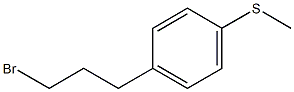 1-(3-BROMO-PROPYL)-4-METHYLSULFANYL-BENZENE Struktur