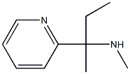 2-Methylamino-2-(2-pyridyl)-butane Struktur