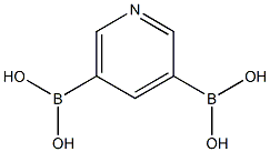 3,5-PYRIDINE DIBORONIC ACID Struktur