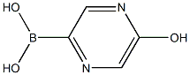 5-HYDROXYPYRAZINE-2-BORONIC ACID Struktur