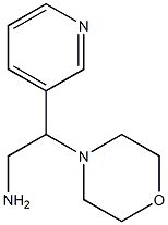 2-MORPHOLIN-4-YL-2-PYRIDIN-3-YLETHANAMINE Struktur