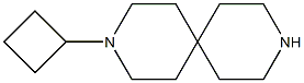 3-CYCLOBUTYL-3,9-DIAZASPIRO[5.5]UNDECANE Struktur